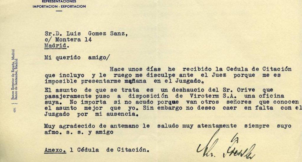Rescatado de la basura el archivo de un testaferro de Franco