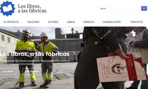 Portada Los libros a las fábricas
